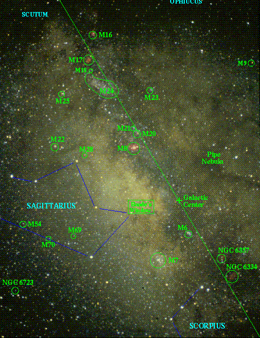 いて座の球状星団(M54)