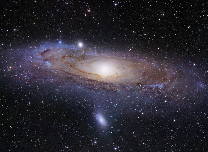 The M31 Andromeda Galaxy, the most distant object easily visible to the naked eye, NASA/JPL