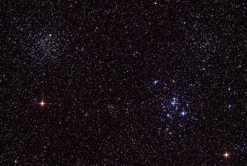 とも座の散開星団(M47)