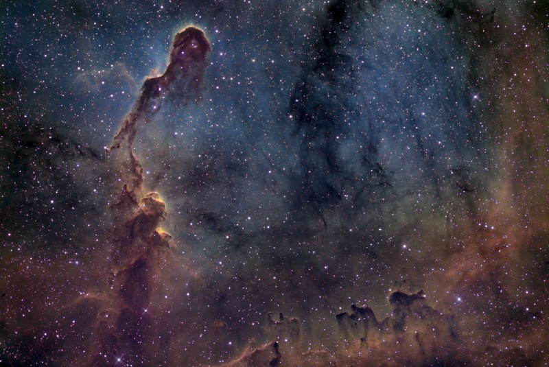 Apod 2007 October 18 The Elephants Trunk In Ic 1396