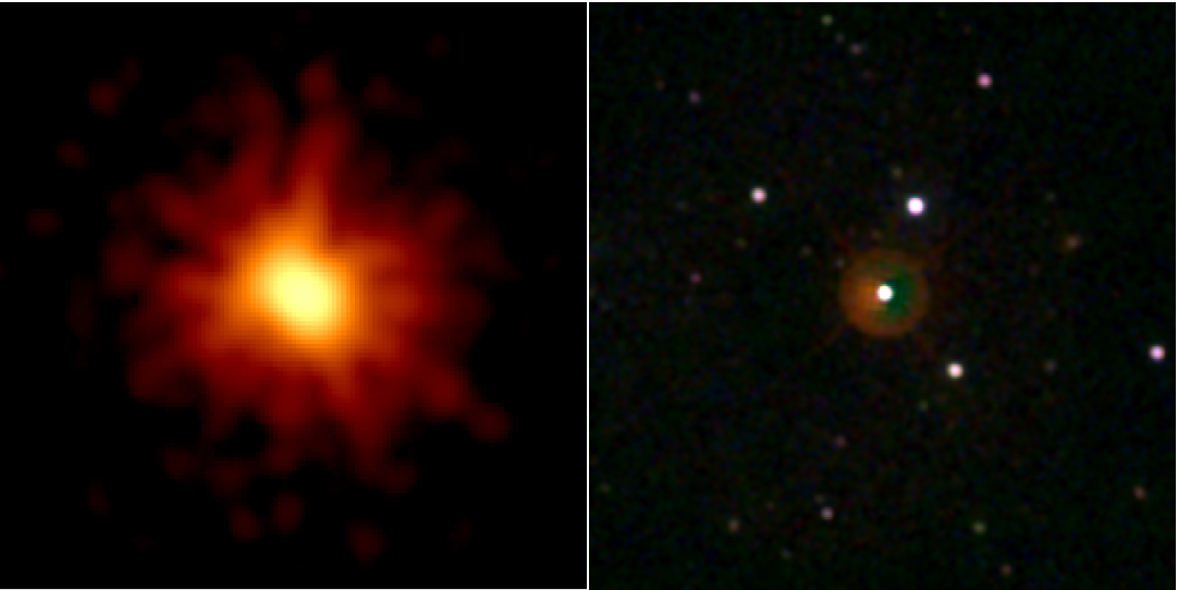 most distant gamma ray burst, from APOD