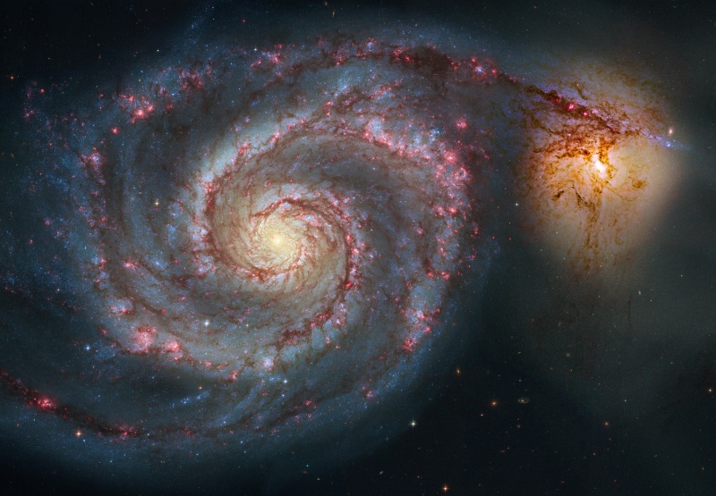 M51/子持ち星雲