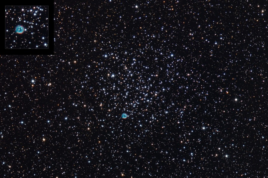 とも座の散開星団(M46)