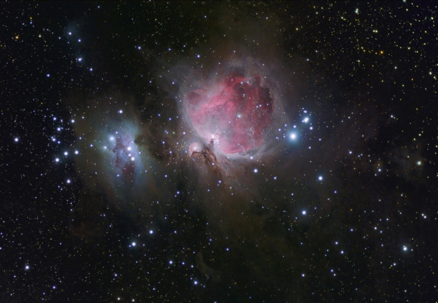 オリオン座の散光星雲M43