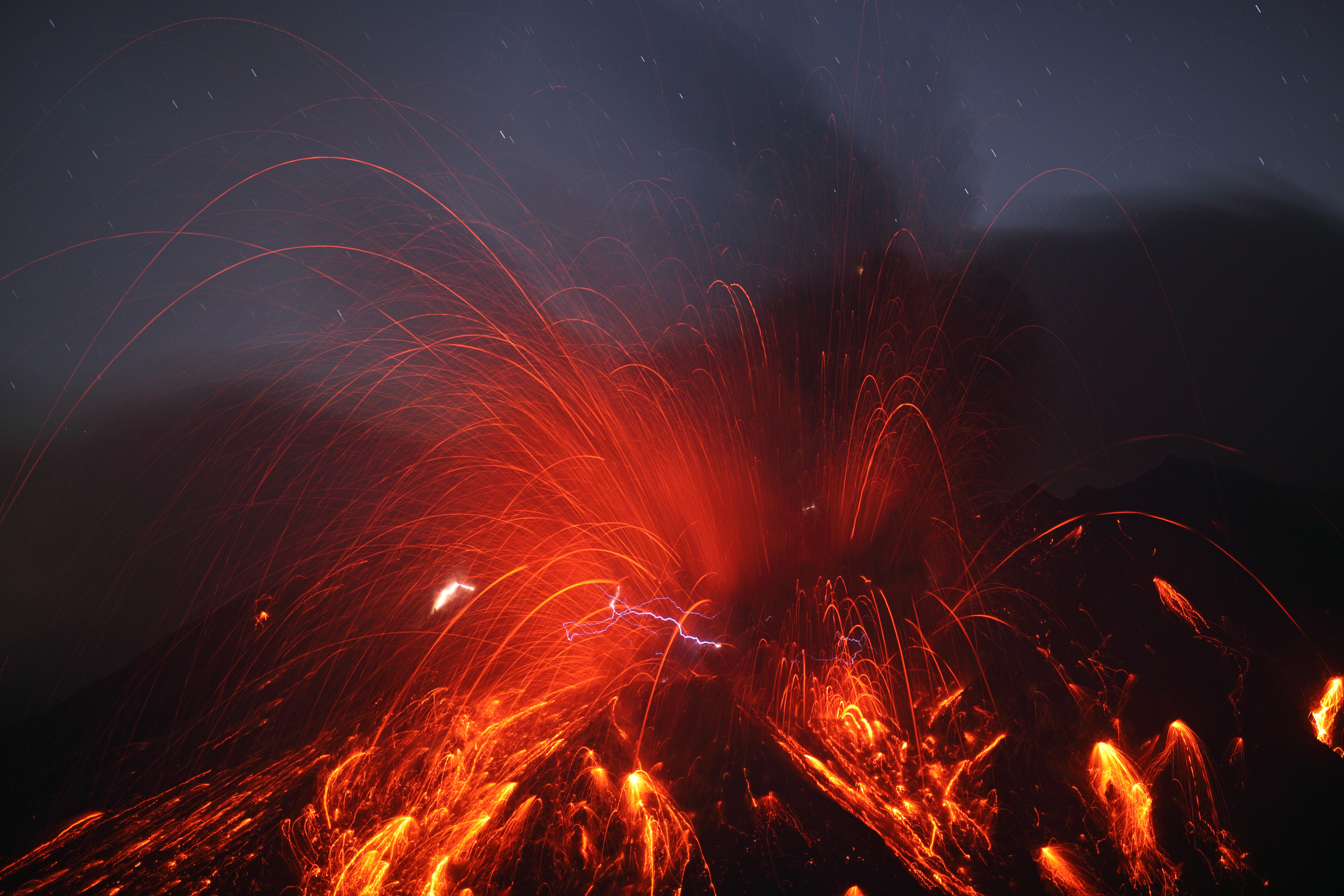 Lightning And Volcanoes