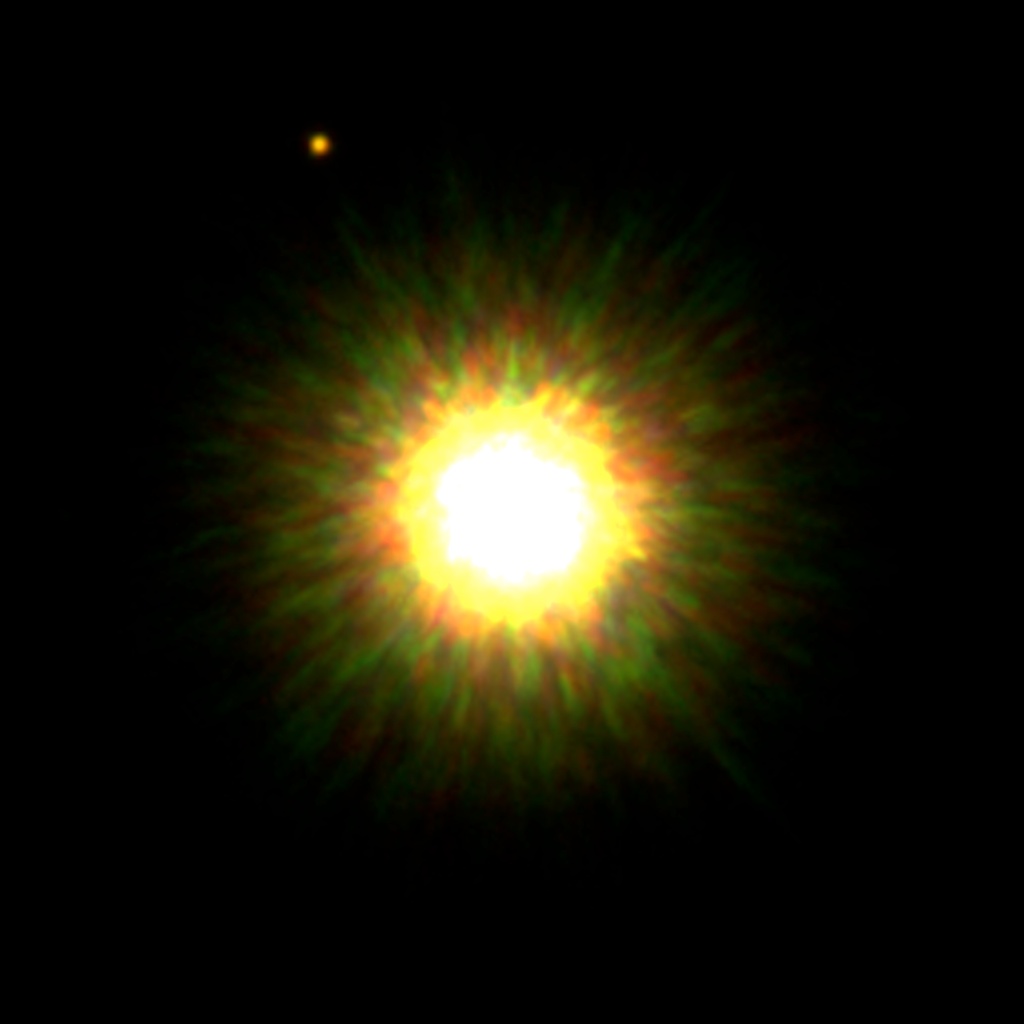 Yellow Star Planet 82