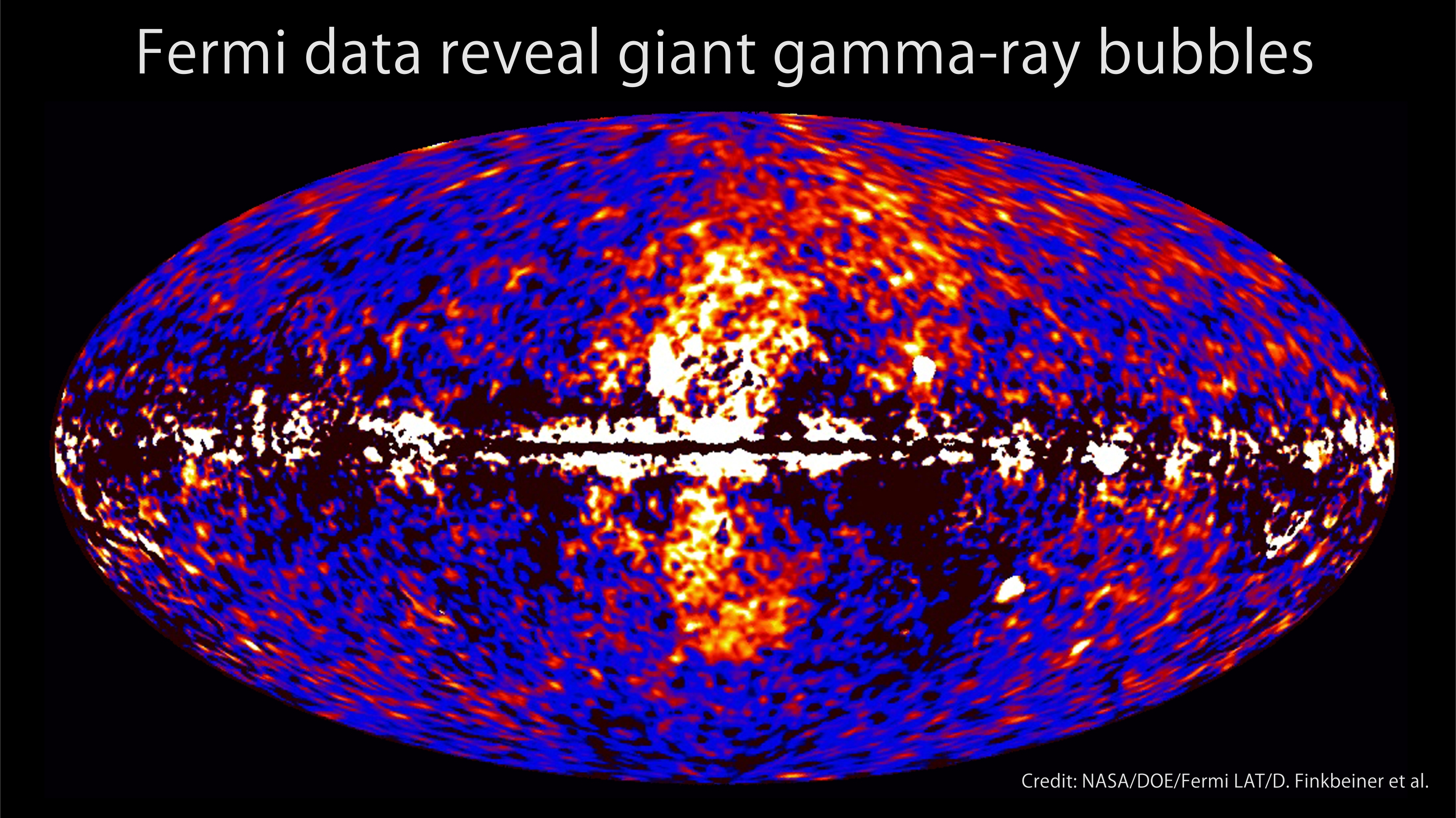Huge Gamma Ray Bubbles Found Around Milky Way (NASA's Atronomy Picture of the Day - November 10, 2010)