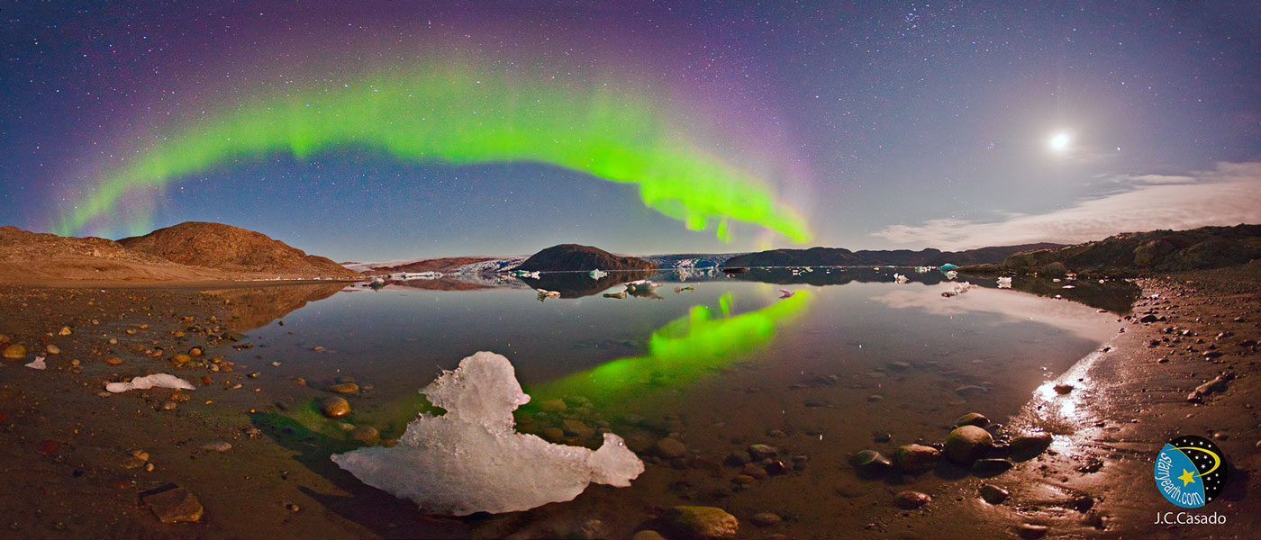 Aurora over Greenland