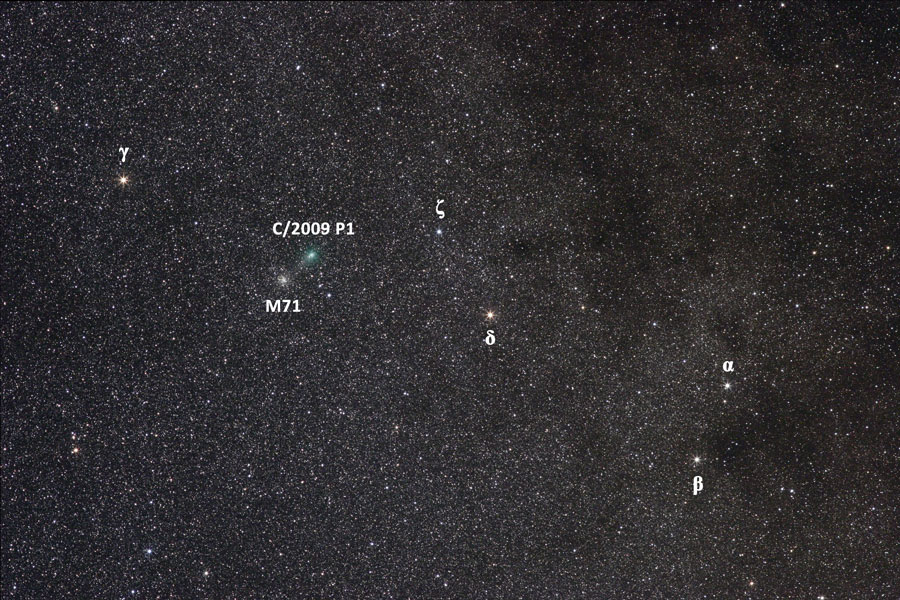Comet Garradd Passes Ten Thousand Stars 