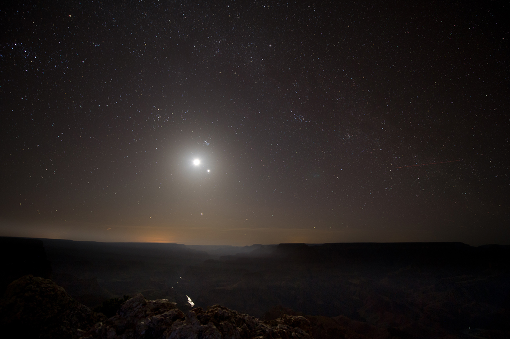 APOD: 2012 MARCH 30 - The Grand Canyon in Moonlight