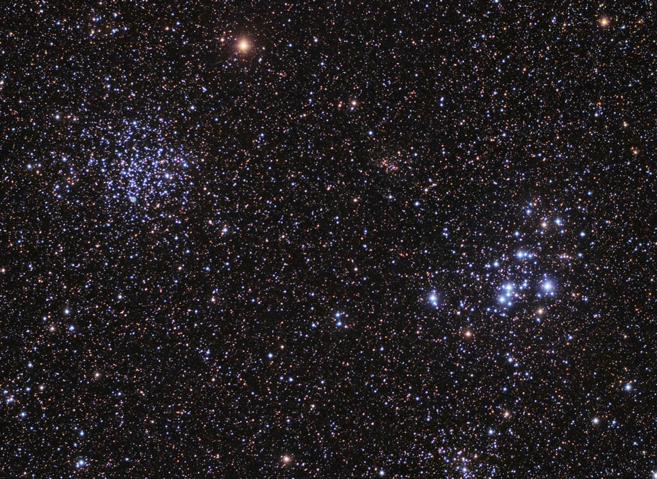 M46 & M47: Gugus Bintang Muda dan Tua