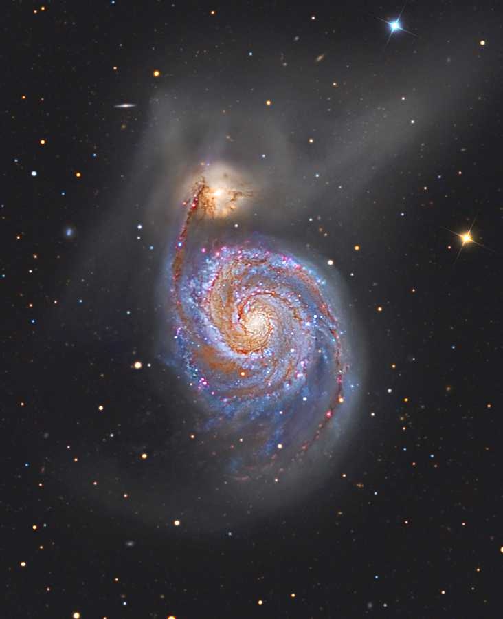 M51: Galaksi Whirlpool