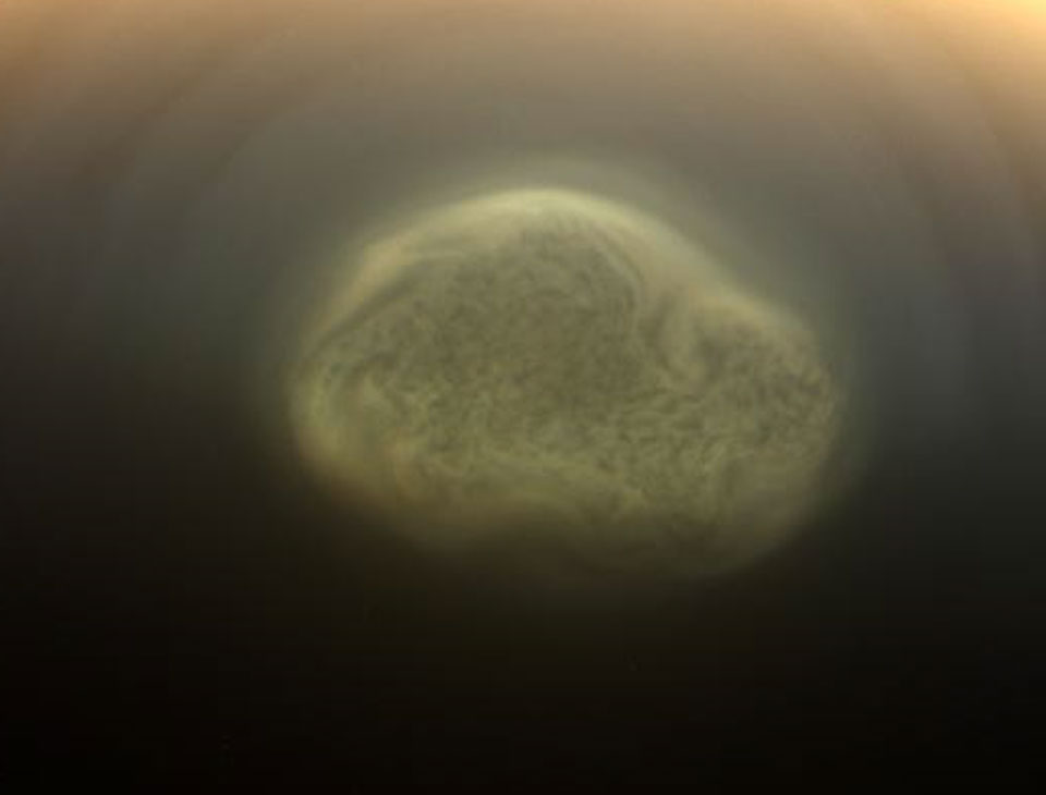 Vortex Selatan Polar Ditemukan di Titan