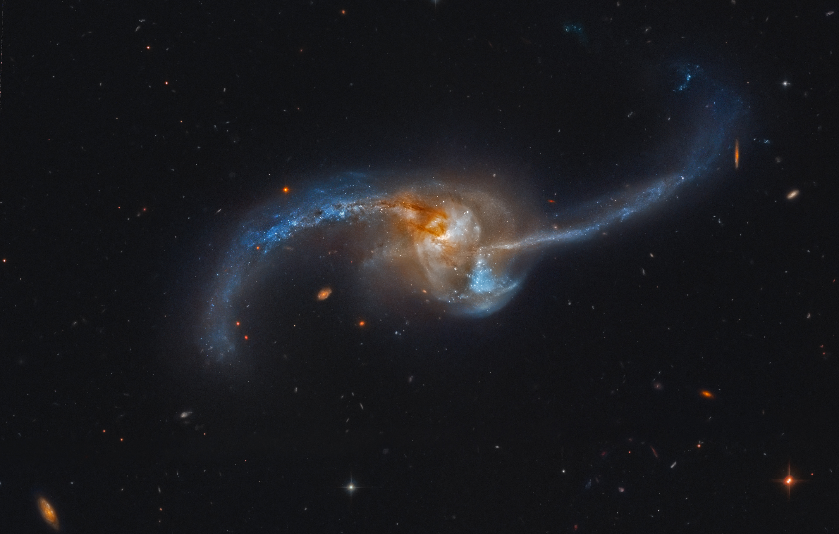 colliding two galaxies hubblegooglr