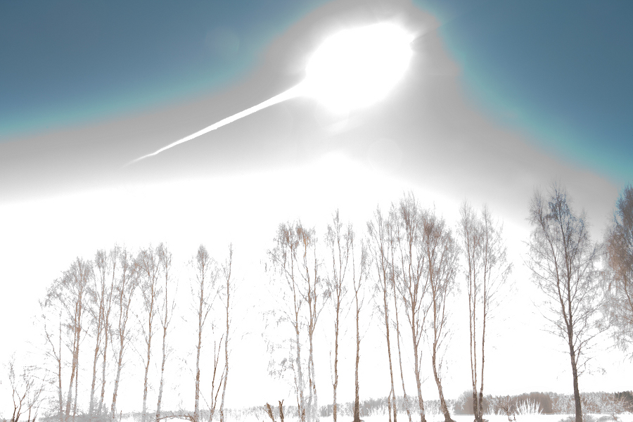 A Preliminary Reconstruction Of The Orbit Of The Chelyabinsk Meteorite