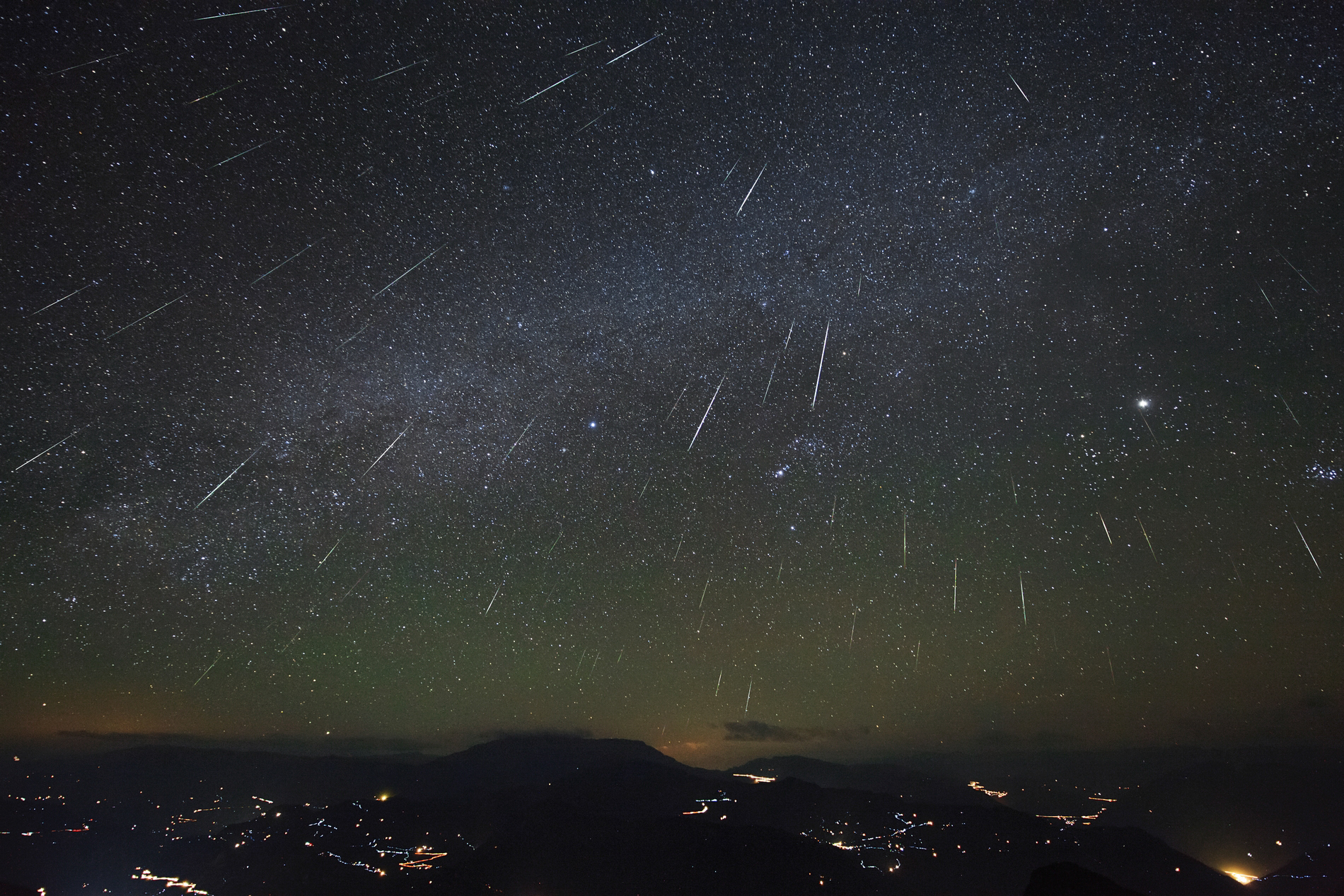 The stars at night are big and…. falling Geminid Meteor Shower Returns