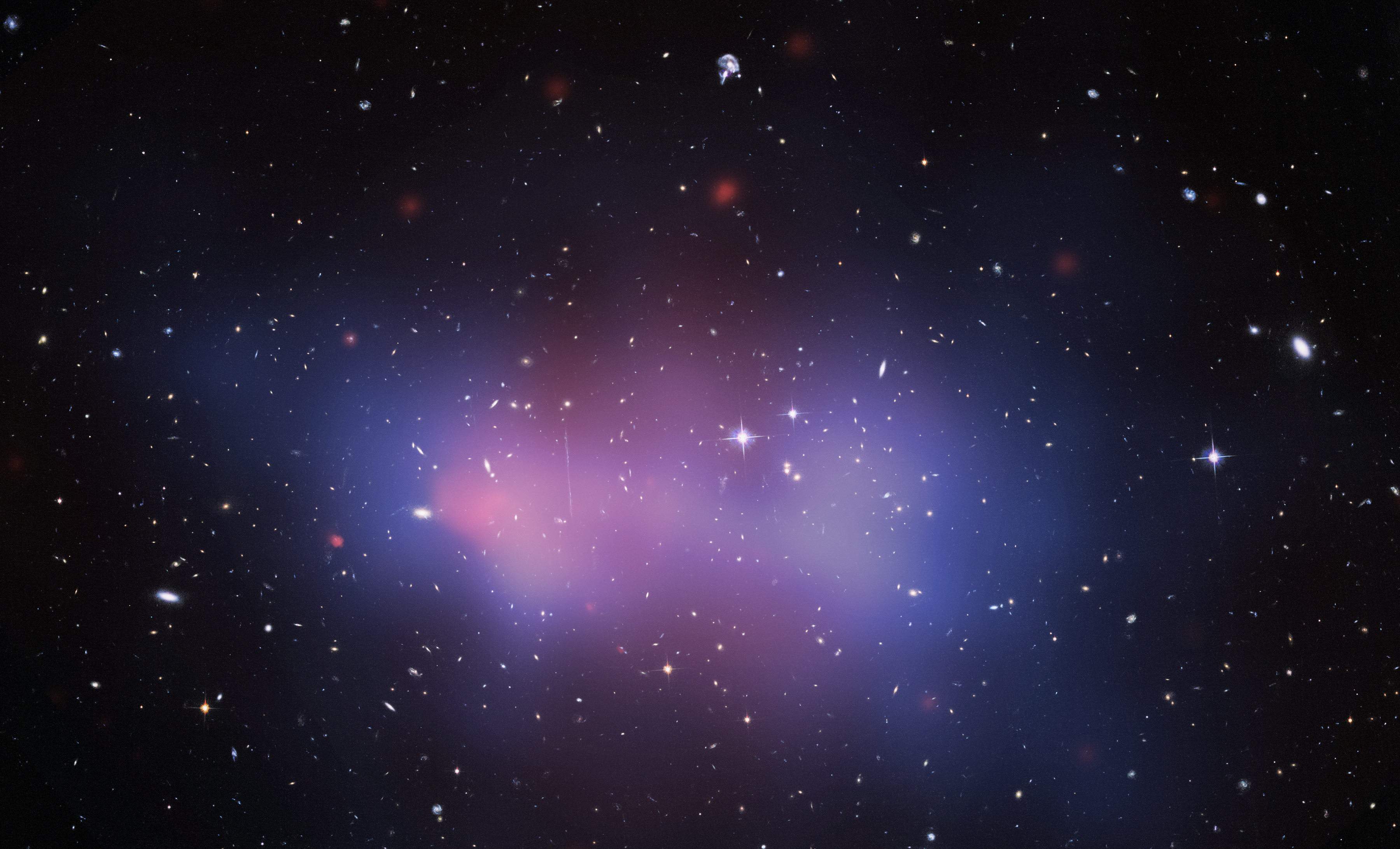 APOD: 2014 April 22 - The El Gordo Massive Galaxy Cluster