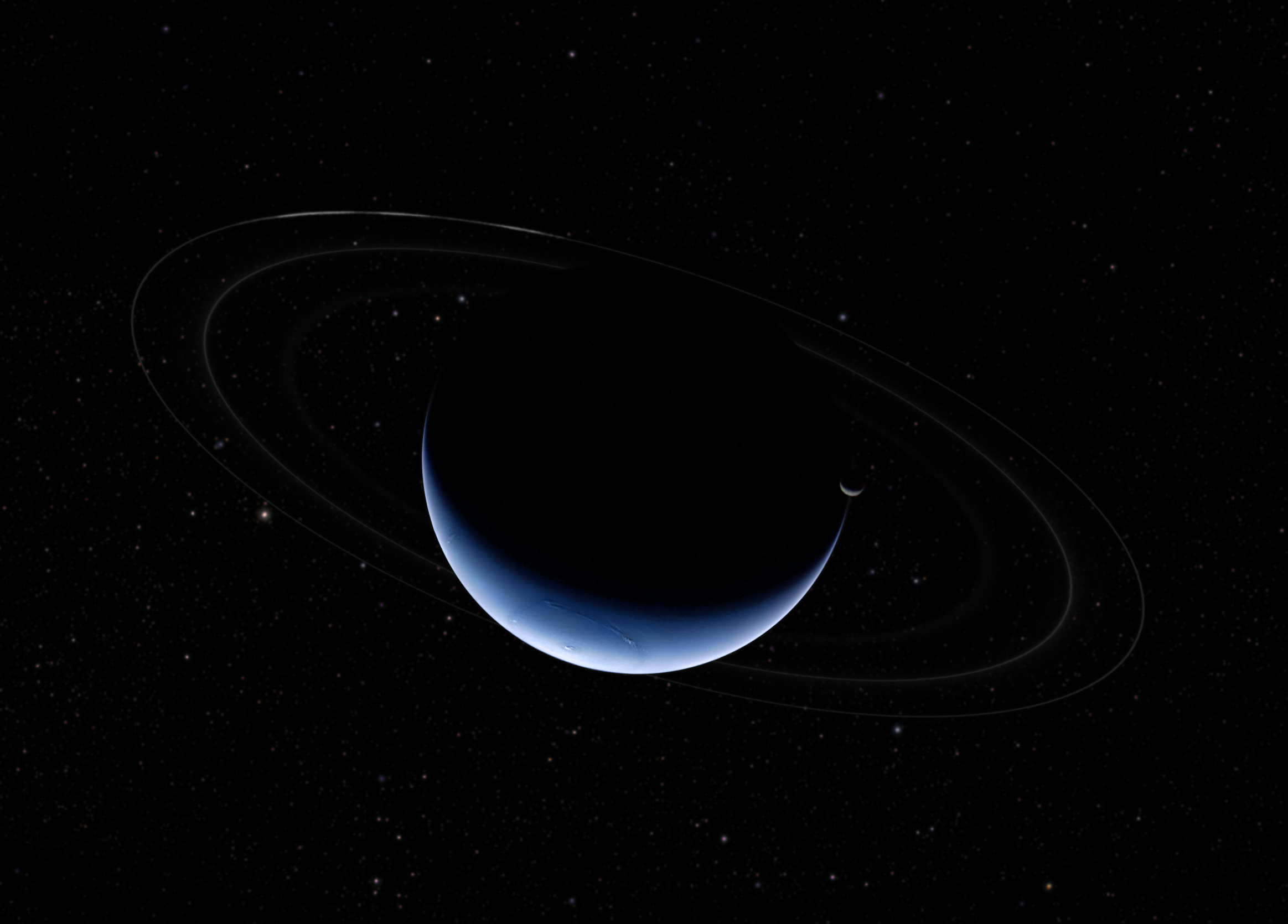 Neptune's South Pole