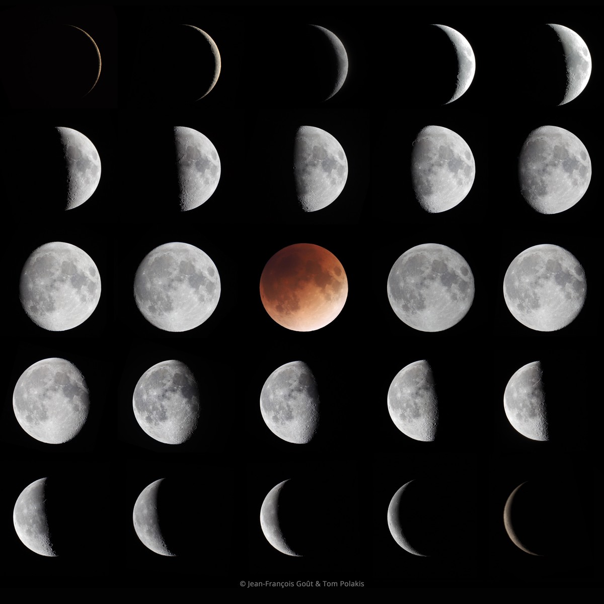 Fases de la luna Imagen astronomía diaria Observatorio