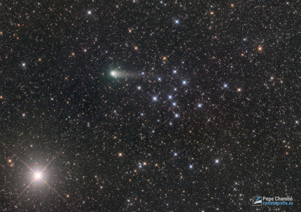 Imaged on June 20 2022, comet