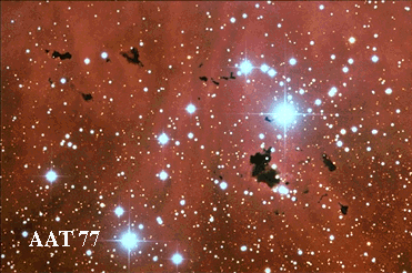 ケンタウルス座の散開星団IC 2944