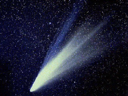 Two Tails of Comet West