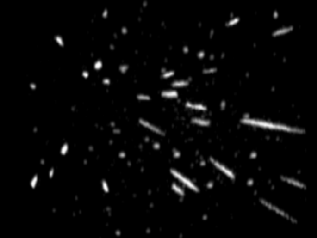 meteorites in space. Quadrantids: Meteors in
