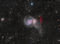 An intriguing pair of interacting galaxies, M51 is