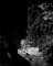 This kilometer high cliff occurs on the surface of a comet. 