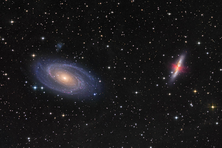 Астрономические наблюдения он-лайн M81_M82_schedler_c25