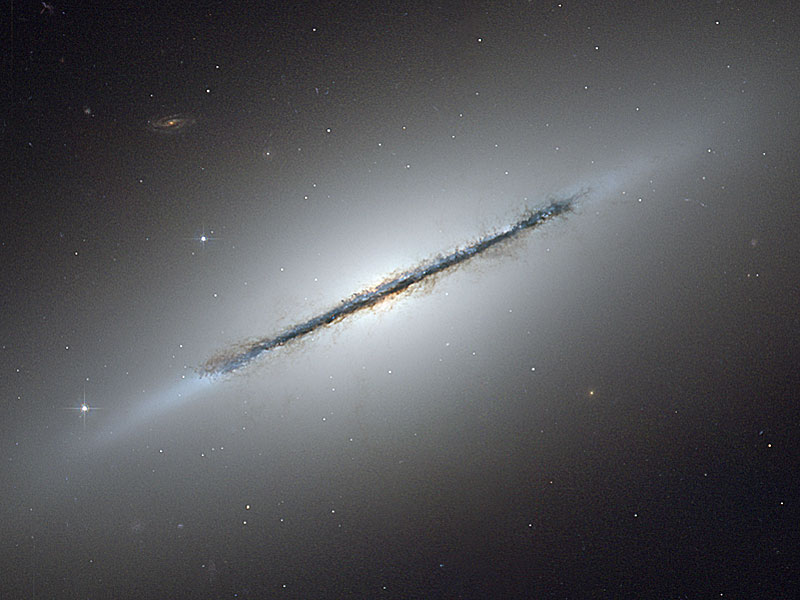 APOD: 2006 June 12 - Edge On Galaxy NGC 5866