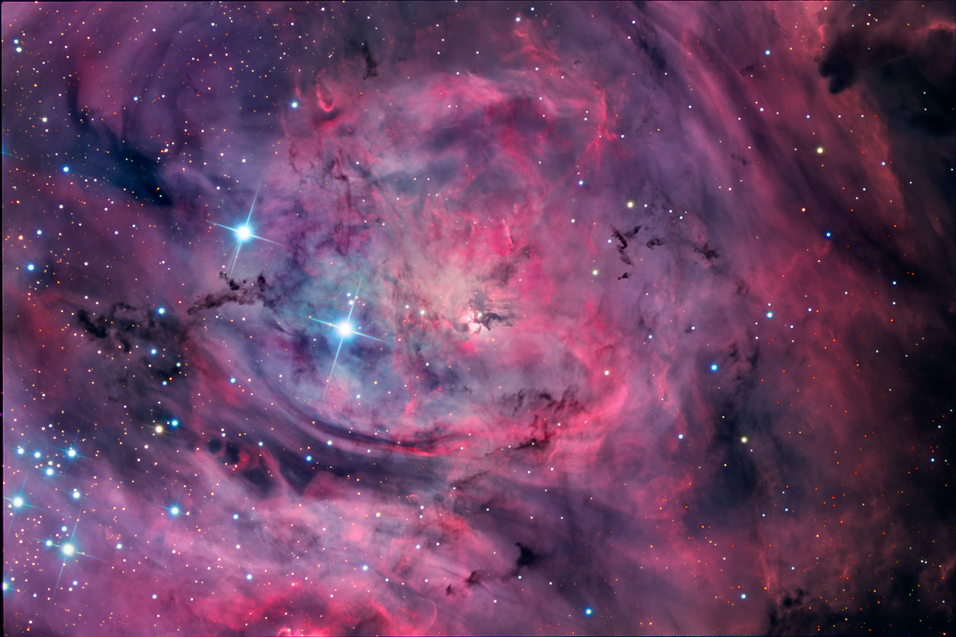 APOD: 2010 August 5 - M8: The Lagoon Nebula