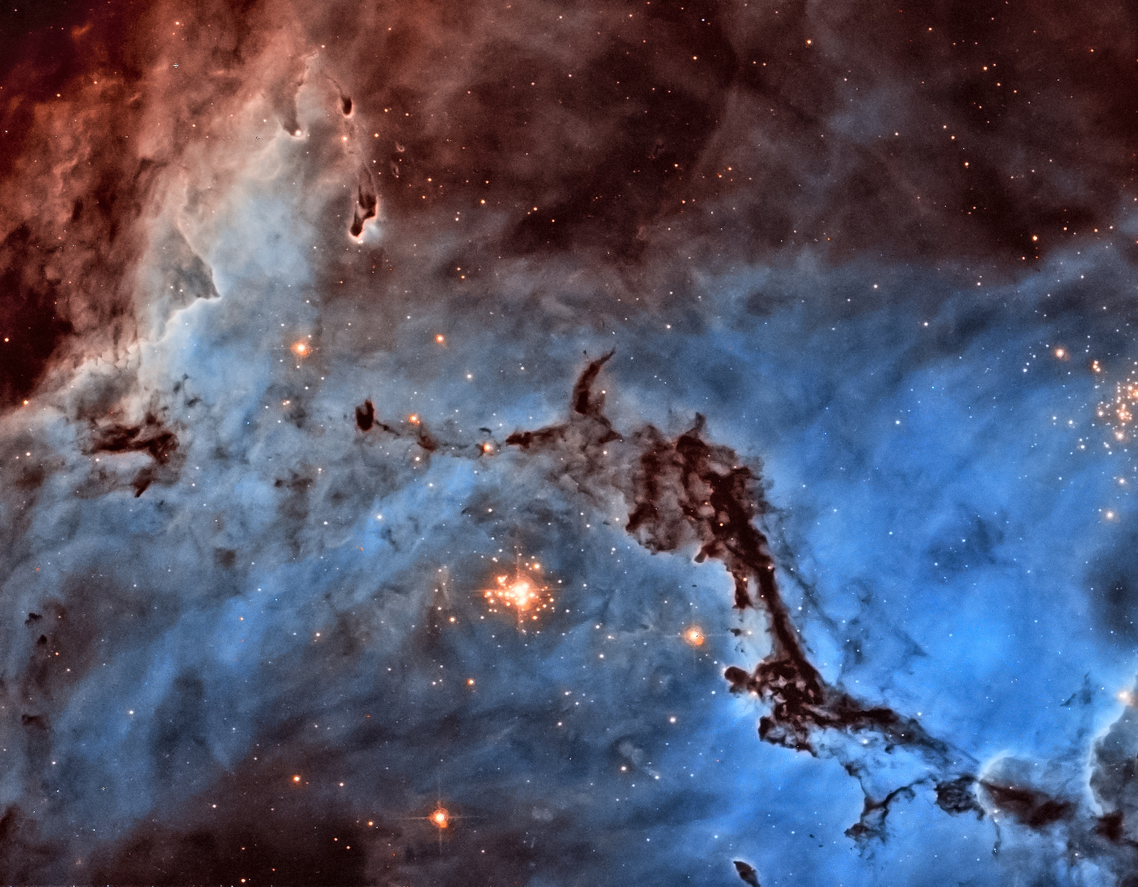 APOD: 2013 February 11 - N11: Star Clouds of the LMC