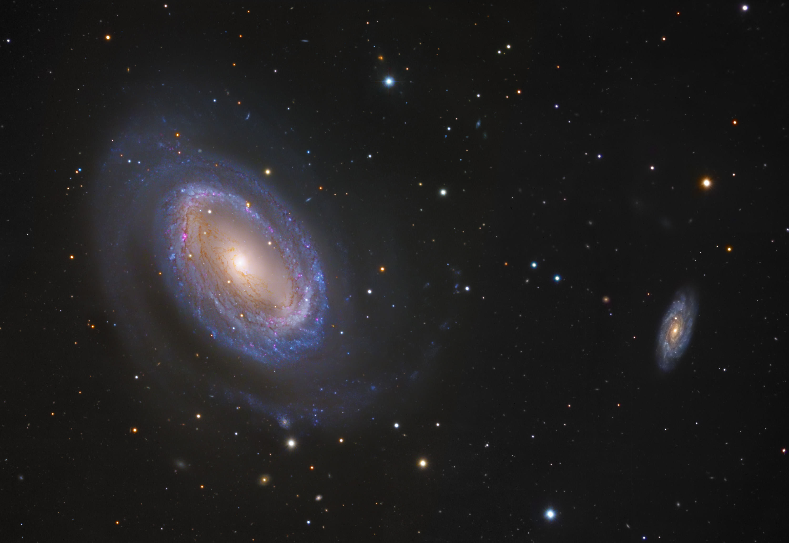 APOD: 2013 May 30 - One Armed Spiral Galaxy NGC 4725