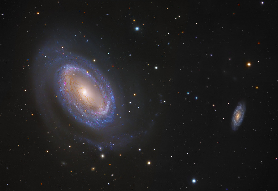 Pas 1, pas 2, mais 3 objets! ngc4216, ngc4725 et m109 NGC4725-Subaru-HST-S900