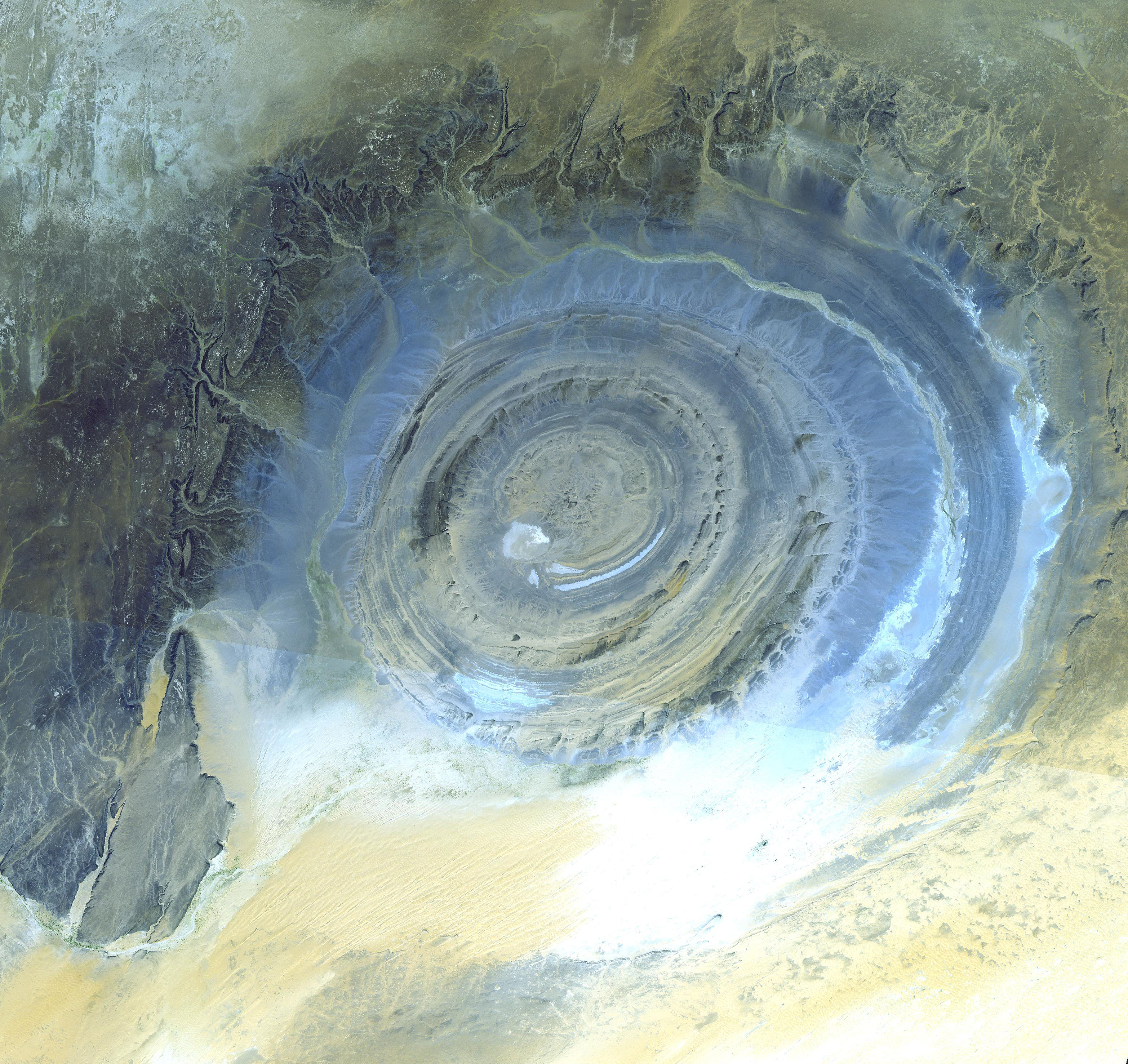 APOD: 2013 May 19 - Earths Richat Structure