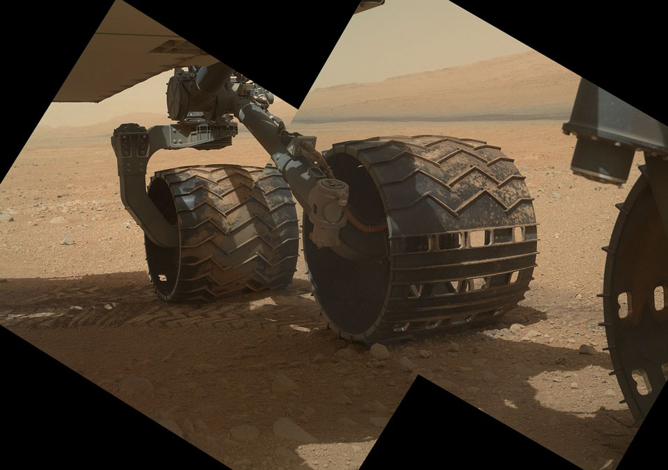 Curiosity: Ruedas sobre Marte