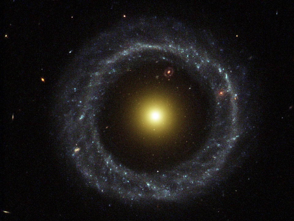 Objeto de Hoag: una extraña galaxia anular
