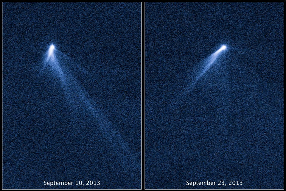 Las inesperadas colas del asteroide P5