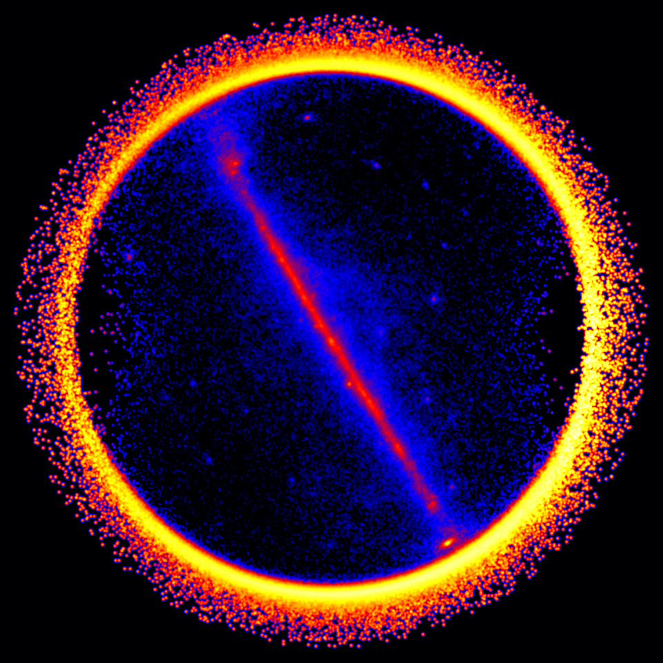 APOD: 2013 December 6 - Gamma Ray Earth and Sky