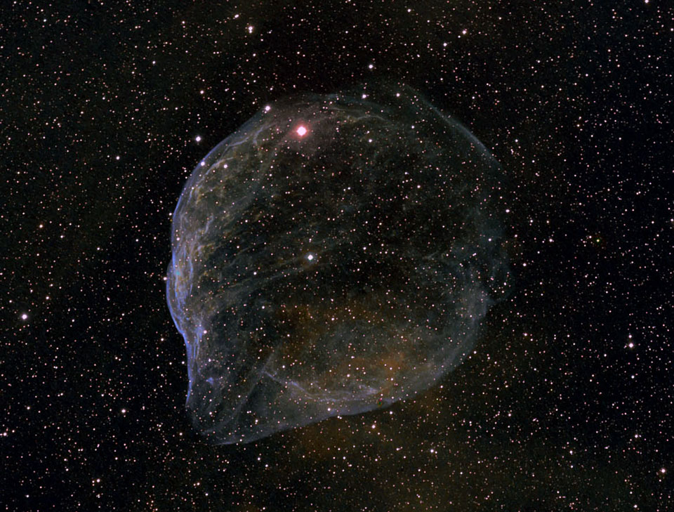 Sharpless 308: la estrella burbuja