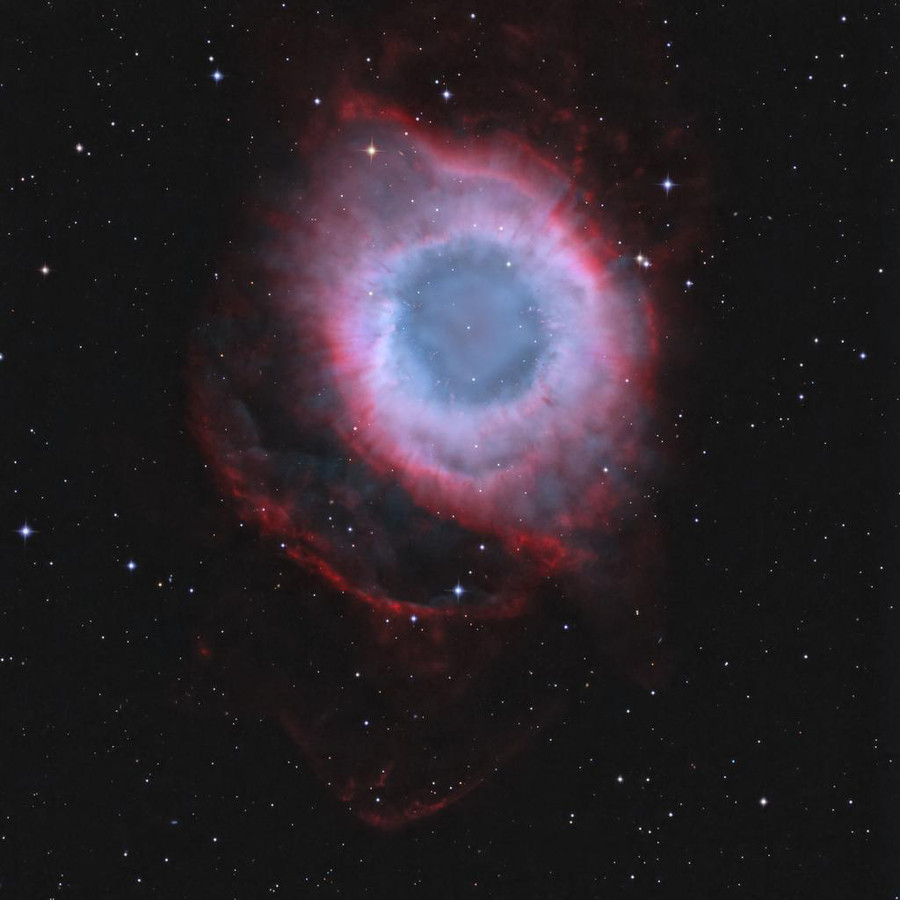 NGC 7293: la nebulosa del Hélice