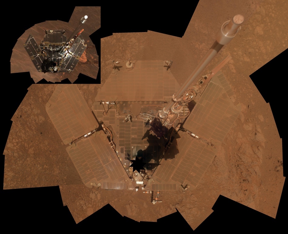 Una década del Opportunity en Marte