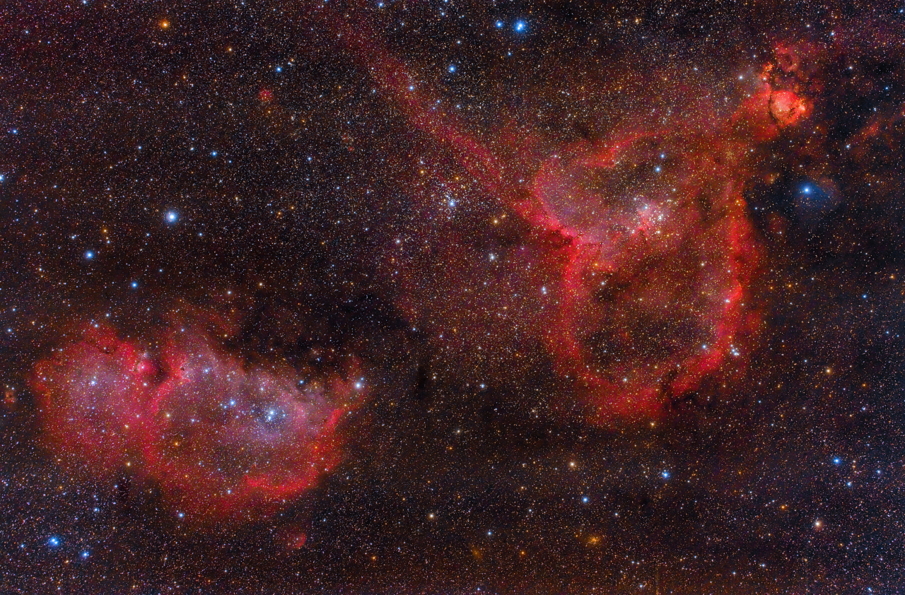 heart and soul nebula nasa