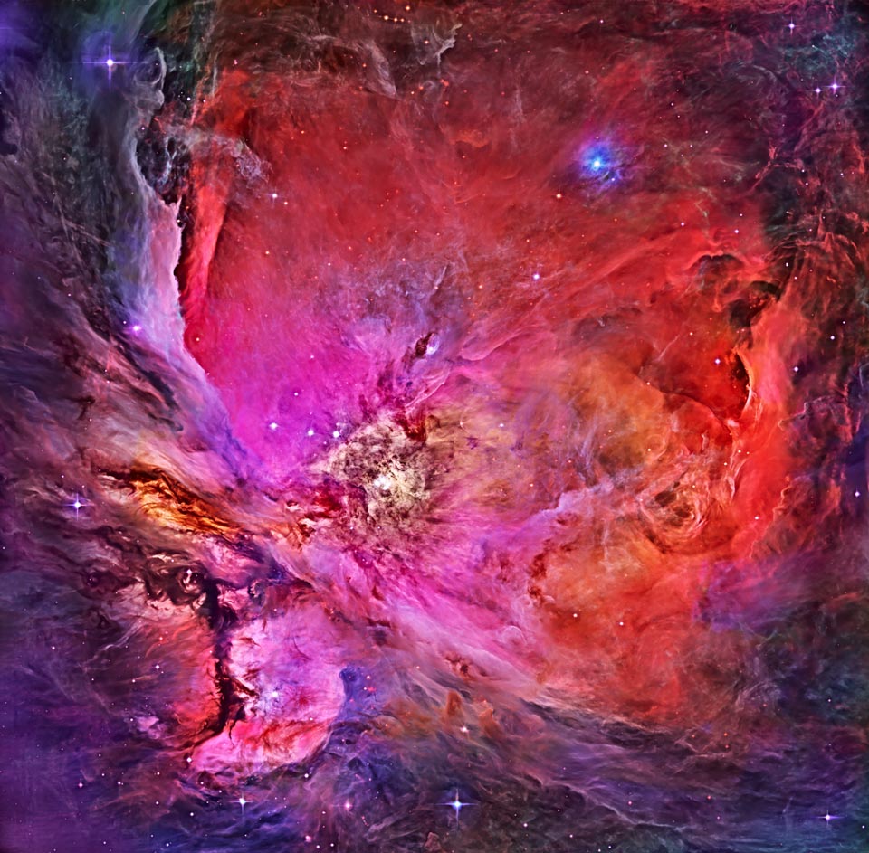 M 42: en el interior de la nebulosa de Orion
