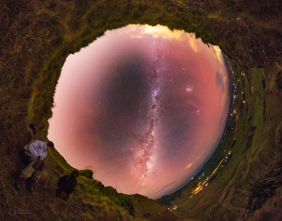 Un portal al cielo en Nueva Zelanda