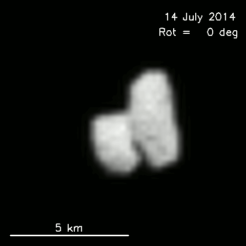 La sonda Rosetta muestra que el cometa tiene dos componentes