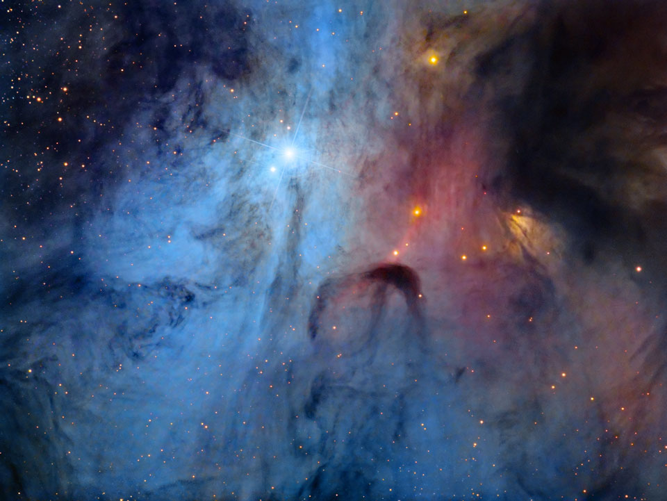 IC 4603:蛇夫座的反射星云