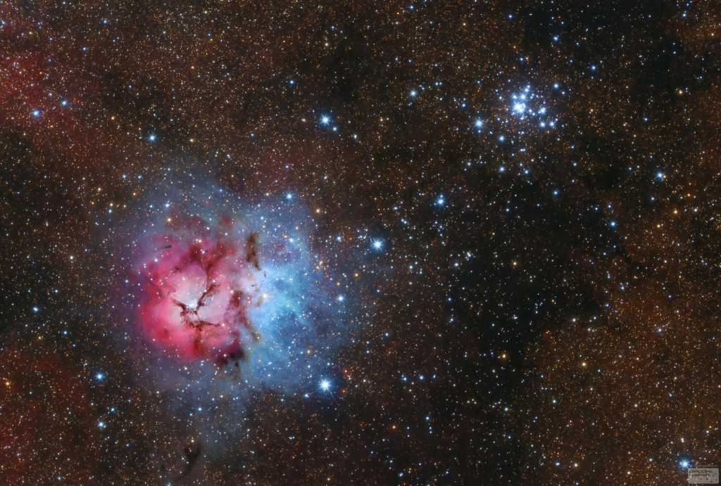 Messier 20 y 21