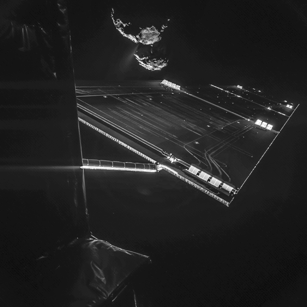 APOD: 2014 October 16 - Rosetta's Selfie